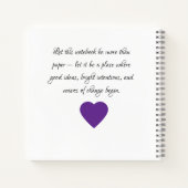 Chill Out & Rise - Sunrise Journal for Data Lover ノートブック (裏面)