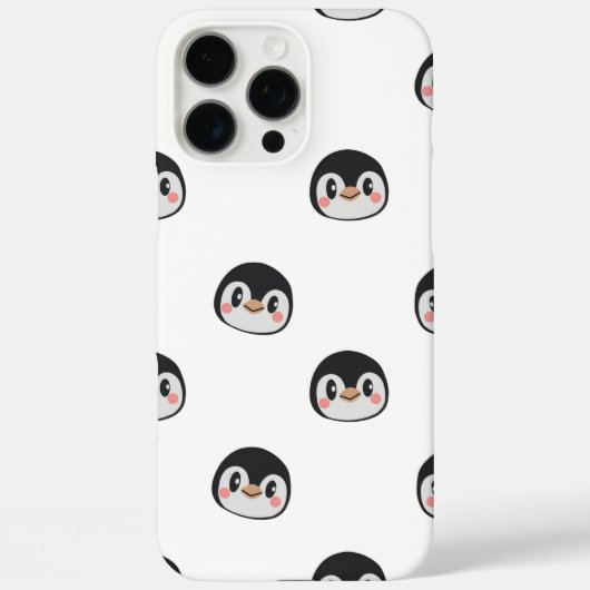 Chill Penguin Cute & iPhone / iPadクールケース Case-Mate iPhoneケース (裏面)