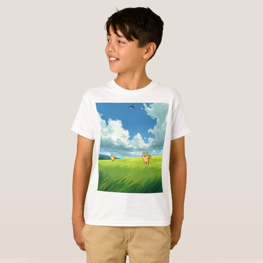 Chill Plains Tシャツ (正面フル)