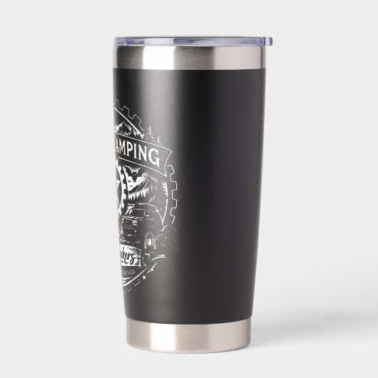 Chill Seekers Cryptid Camping Tumbler CSX 保温保冷タンブラー (左面)