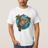Chill Sloth  Tシャツ (正面)