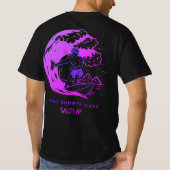 Chill Summer Vibes Purple by Salty AF Tシャツ (裏面)