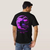 Chill Summer Vibes Purple by Salty AF Tシャツ (裏面フル)