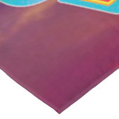 Chill Vibes Frog 3D Glasses |  Frog Fleece Blanket テーブルクロス (アングル)