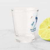 Chill Vibes Glass: ‘Liquor & Good Friends Clarify ショットグラス (左)