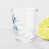 Chill Vibes Glass: ‘Liquor & Good Friends Clarify ショットグラス (右)