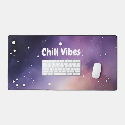 Chill Vibes Keyboard Pad デスクマット (キーボード&マウス)