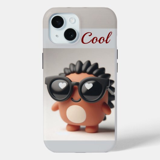 Chill Vibes Only / クール / iPhone 15ケース Case-Mate iPhoneケース (裏面)