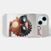 Chill Vibes Only / クール / iPhone 15ケース Case-Mate iPhoneケース (裏面 (横))