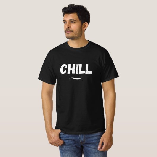 Chill Vibes Only basic t-shirt  Tシャツ (正面フル)