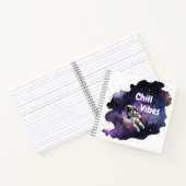 Chill Vibes Spiral Notebook ノートブック (内部)