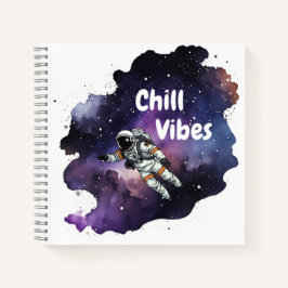 Chill Vibes Spiral Notebook ノートブック