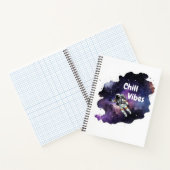 Chill Vibes Spiral Notebook ノートブック (内部)