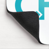 Chill Zen Minimalist Graphic Tee | Meditation Yoga マウスパッド (コーナー)