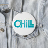 Chill Zen Minimalist Graphic Tee | Meditation Yoga 缶バッジ (インサイチュ)