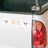 CHILLAX バンパーステッカー (トラック上)