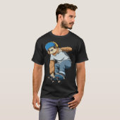 Chilled Sloth Skateboarding   Skater Tシャツ (正面フル)