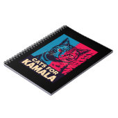 Chilless Cat LadyがKamala Harris 2024に投票 ノートブック (左側)