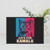 Chilless Cat LadyがKamala Harris 2024に投票 招待状 (スタンド正面)
