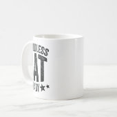 Chilless Cat Lady Comma - La Kamala Harris For Pr コーヒーマグカップ (正面左)