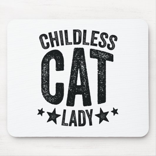 Chilless Cat Lady Comma - La Kamala Harris For Pr マウスパッド (正面)