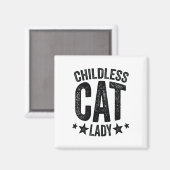 Chilless Cat Lady Comma - La Kamala Harris For Pr マグネット (正面/裏面)