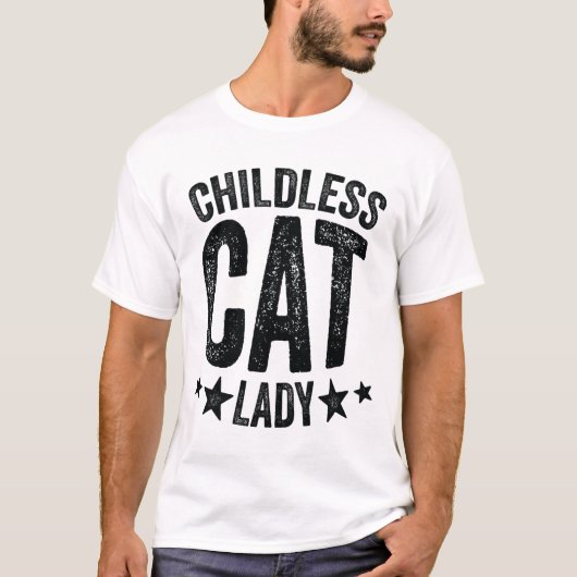 Chilless Cat Lady Comma - La Kamala Harris For Pr Tシャツ (正面)