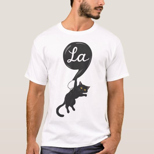 Chilless Cat Lady Comma - La Kamala Harris For Pr Tシャツ (正面)