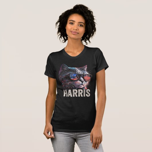 Chilless Cat Lady, Harris 2024 Tシャツ (正面フル)