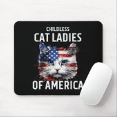 Chilless Cat Lady Of America Kamala Harris 2024 U マウスパッド (マウス)