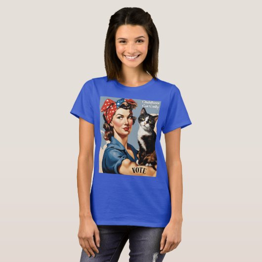 Chilless Cat Lady - Rosie Tee Tシャツ (正面フル)