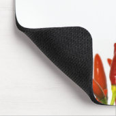 chilli frame with white space for text マウスパッド (コーナー)