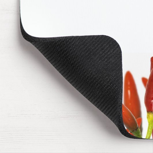 chilli frame with white space for text マウスパッド (コーナー)