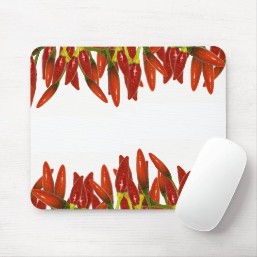 chilli frame with white space for text マウスパッド (マウス)