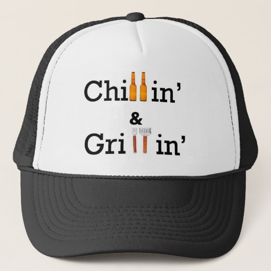 ChillinおよびGrillin キャップ (正面)
