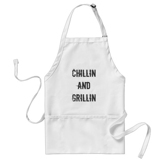 ChillinおよびGrillin スタンダードエプロン (正面)