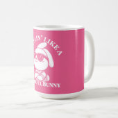 Chillin'のようにマインドフルなバニー – Easter Mag コーヒーマグカップ (正面右)