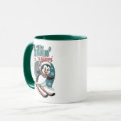 Chillin’ Holiday Penguin Ski マグカップ (正面左)