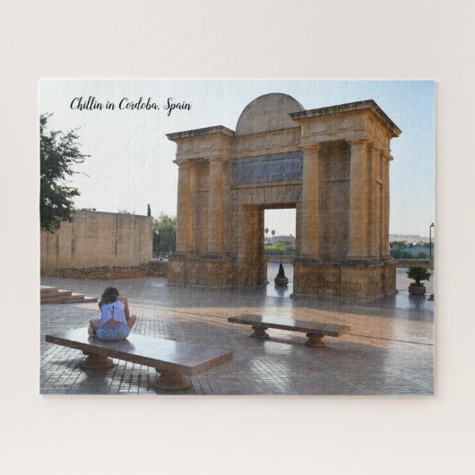 Chillin in Cordoba，スペイン ジグソーパズル (横)