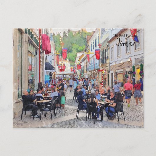 Chillin in Tomar，ポルトガル ポストカード (正面)