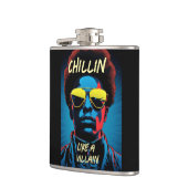 Chillin Like a Villain Flask フラスク (左)
