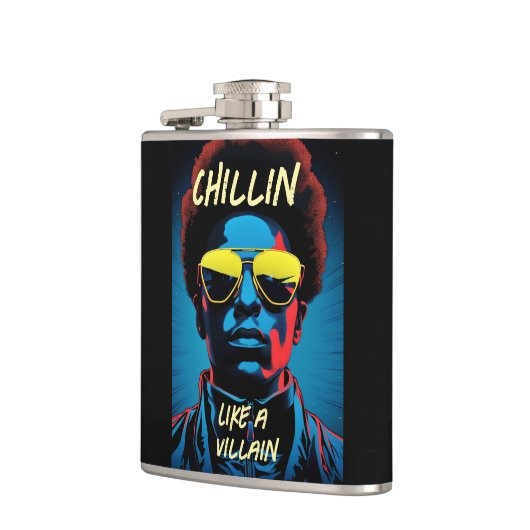 Chillin Like a Villain Flask フラスク (左)