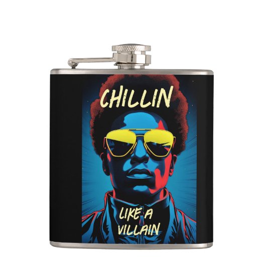 Chillin Like a Villain Flask フラスク (正面)