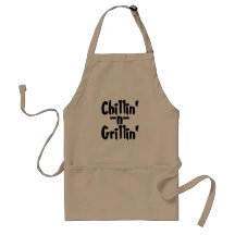 Chillin - n- Grillinのエプロン