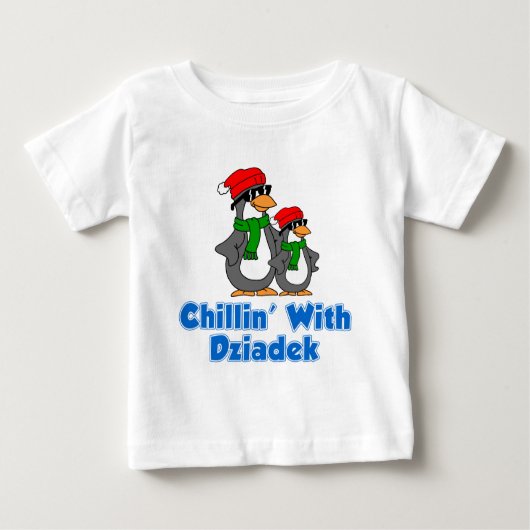 Chillin With Dziadek ベビーTシャツ (正面)