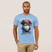 Chillin' with My Gnomies – かわいい格言ホリデーデシ Tシャツ (正面フル)