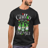 Chillin With My Gnomies, St. Patrick Day Gnomes Ga Tシャツ (正面)