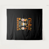 Chillin With My ICU Gnomiesナース格言Thanksgivi タペストリー (正面(横))