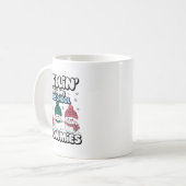 Chillin' With My Preschool Snowmies Teacher Christ コーヒーマグカップ (正面左)