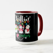 Chillin’ with My Snowmies マグカップ (正面右)